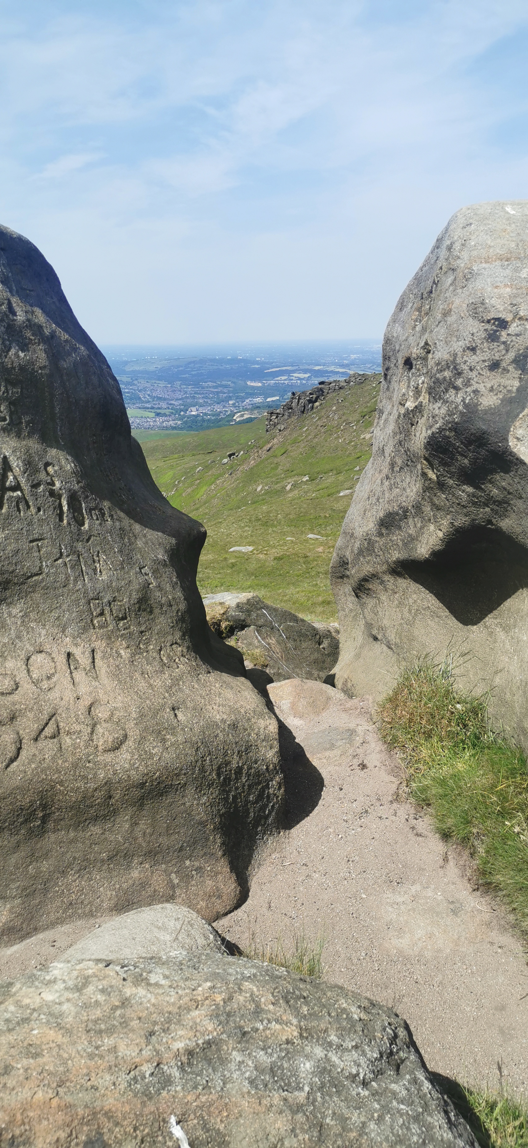 Photo taken between Higher Shelf Stones and Glossop Circular