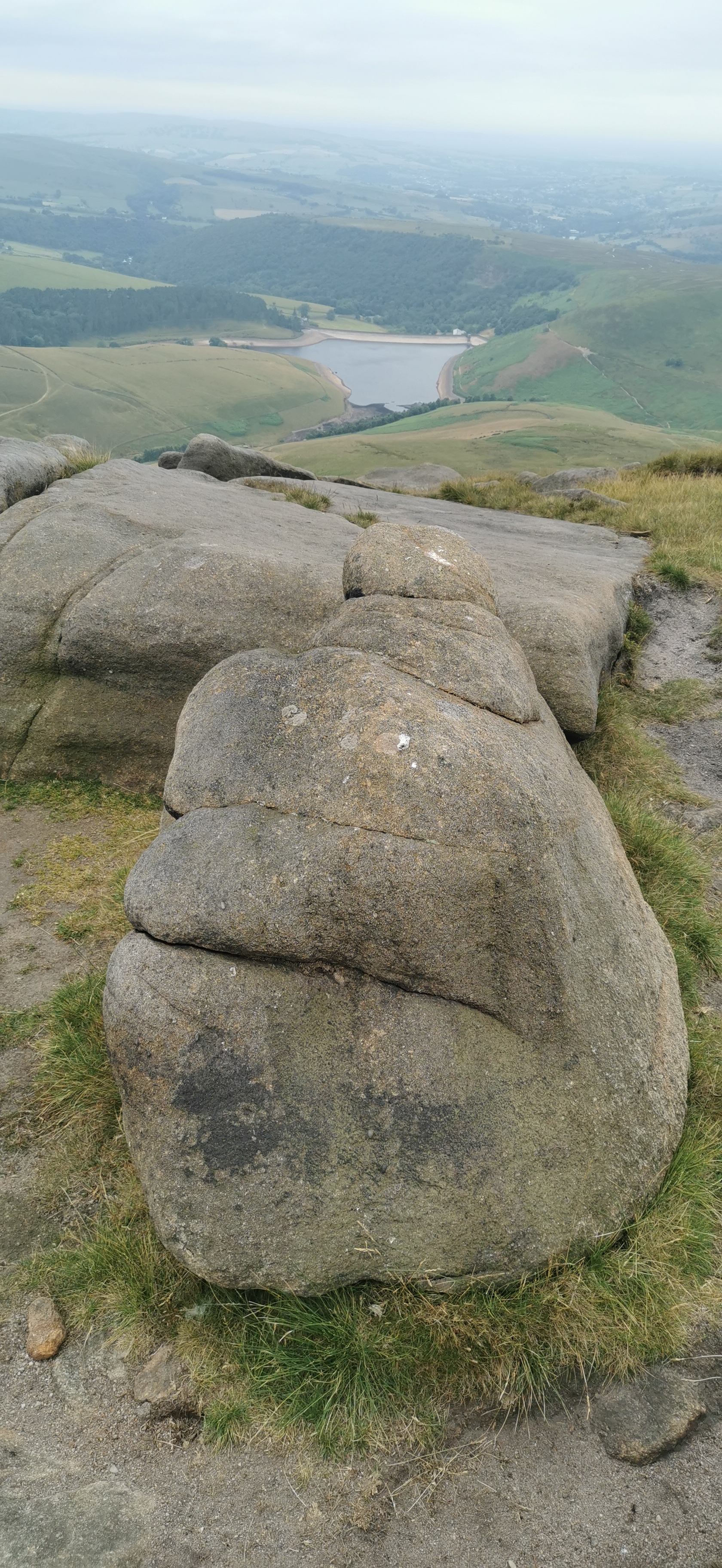 Photo taken between Mill Hill and Kinder Downfall