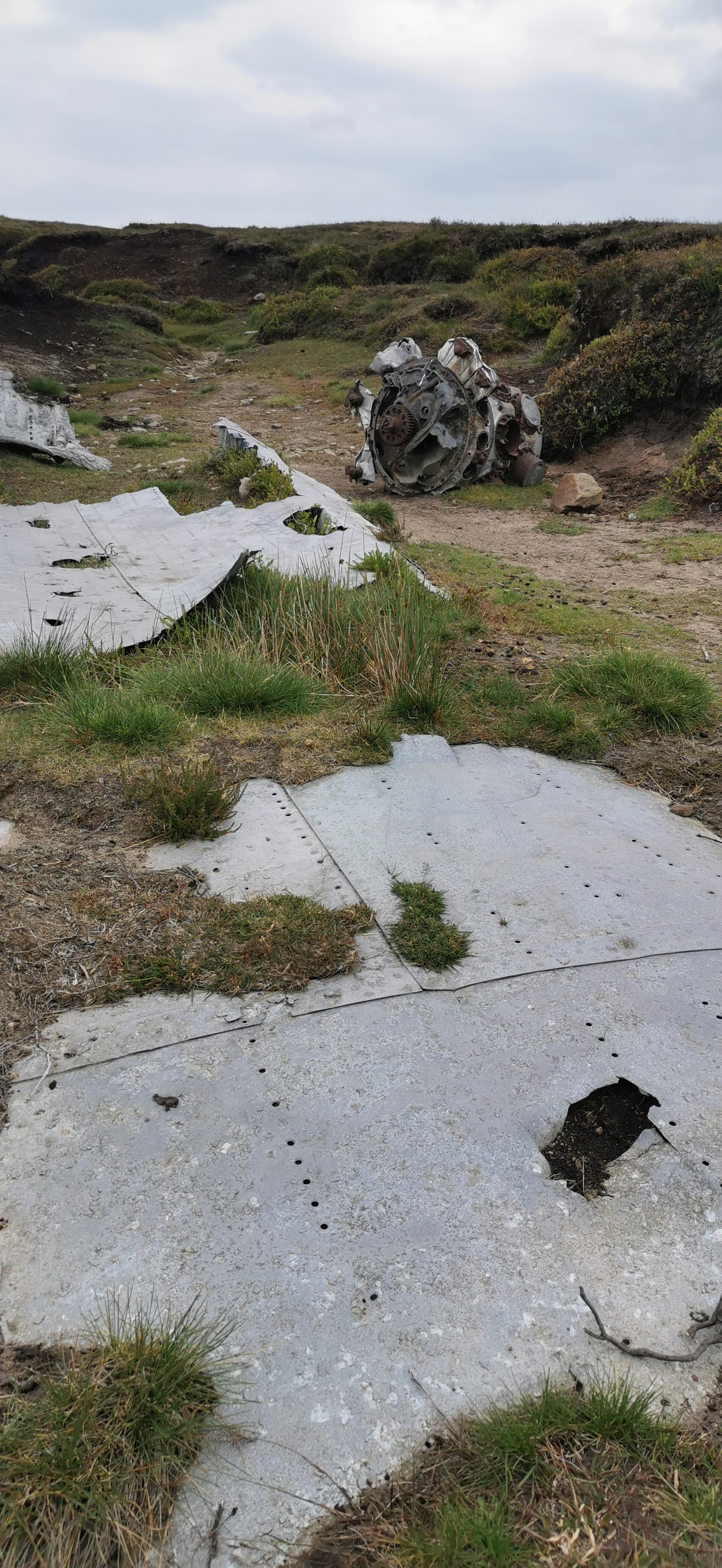 Photo taken between Harry Hut and Mill Hill