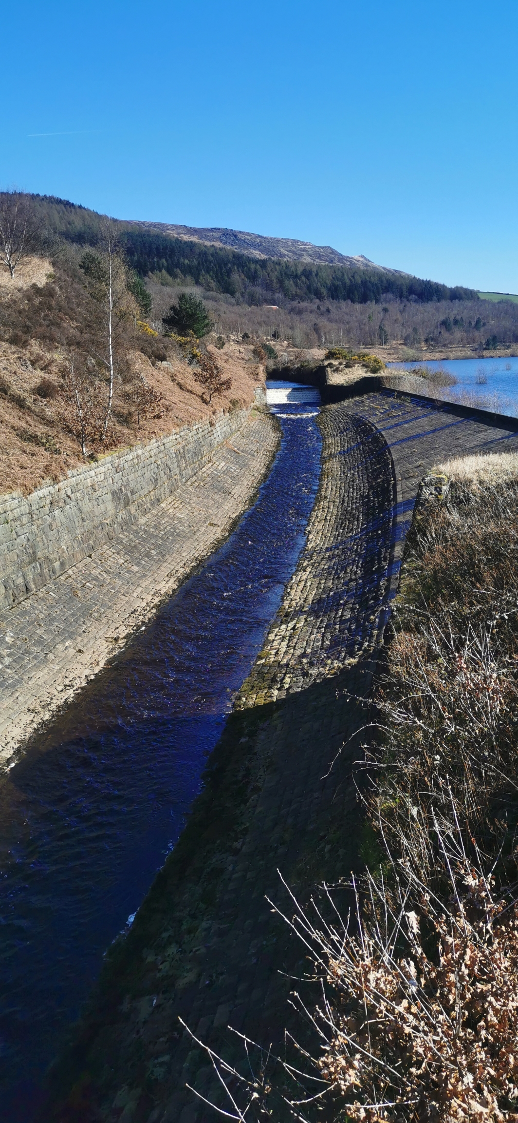 Photo taken between Rhodeswood Reservoir and Torside Reservoir Photo taken between Rhodeswood Reservoir and Torside Reservoir