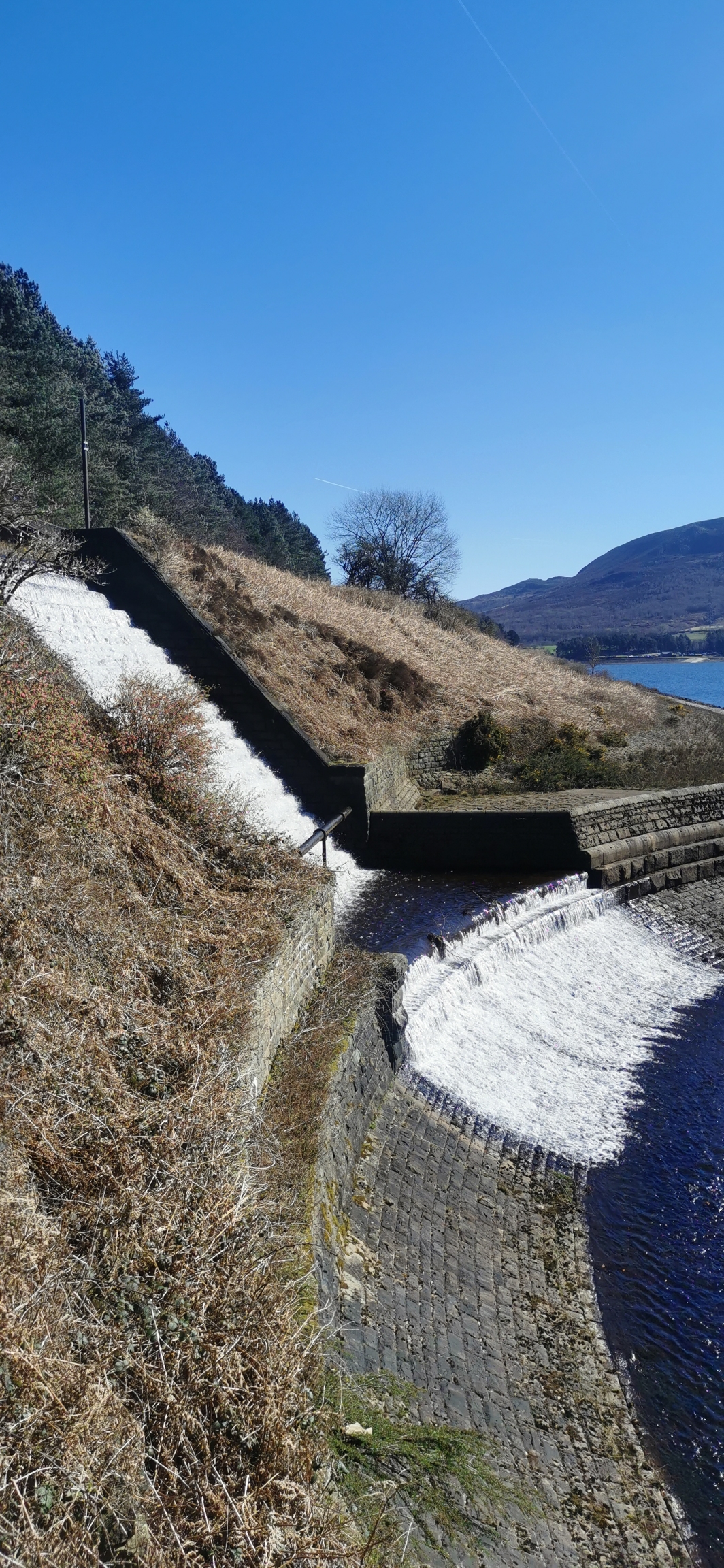 Photo taken between Rhodeswood Reservoir and Torside Reservoir Photo taken between Rhodeswood Reservoir and Torside Reservoir