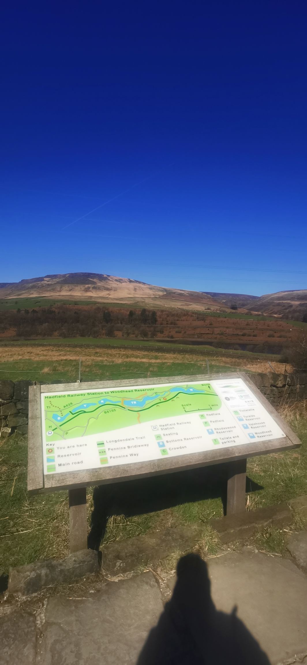 Photo taken between Torside Reservoir and Woodhead Reservoir Photo taken between Torside Reservoir and Woodhead Reservoir