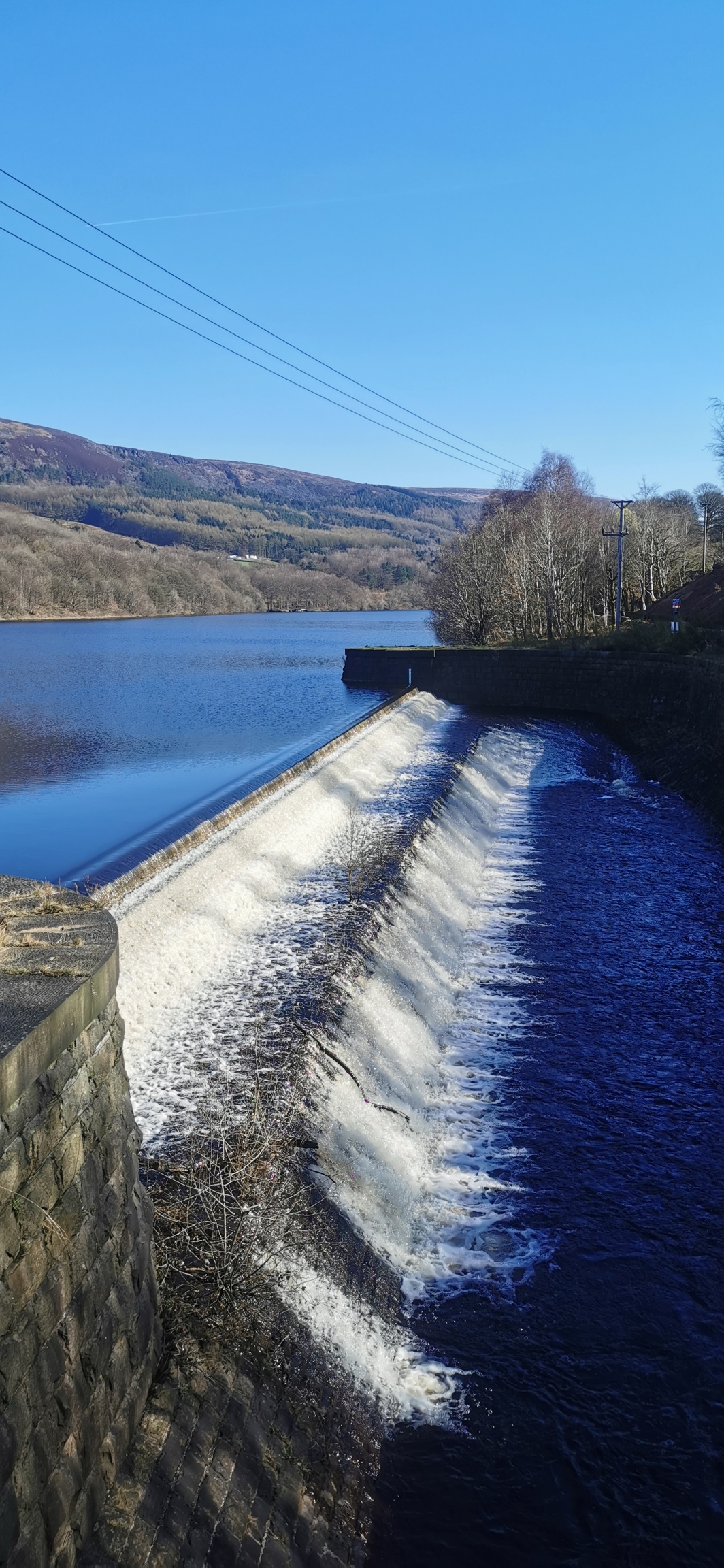 Photo taken between Valehouse Reservoir and Rhodeswood Reservoir Photo taken between Valehouse Reservoir and Rhodeswood Reservoir
